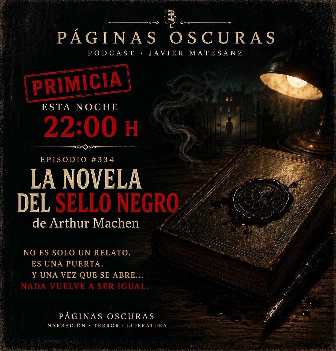 Javier Matesanz (Páginas Oscuras) tweet media