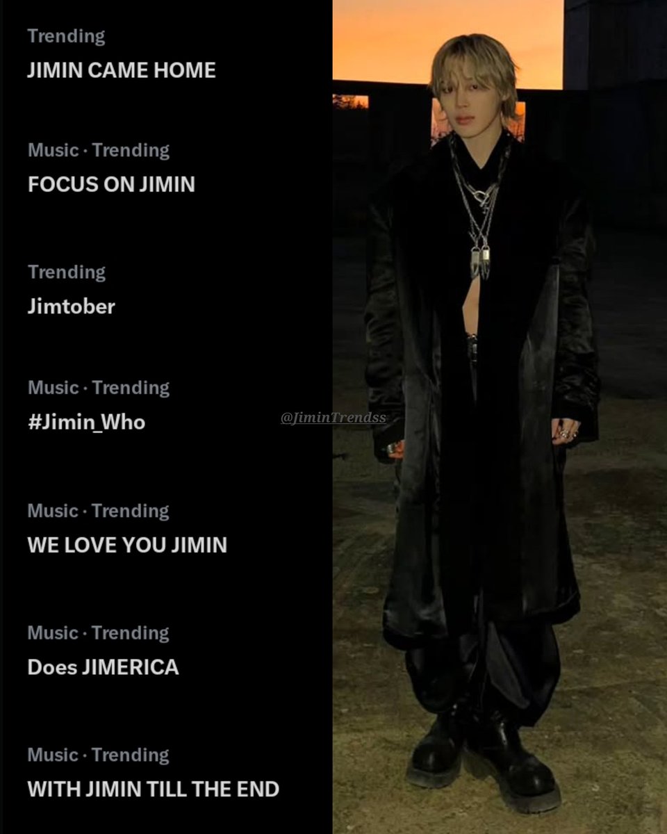 Jimin Trends ( 지민 ) tweet media