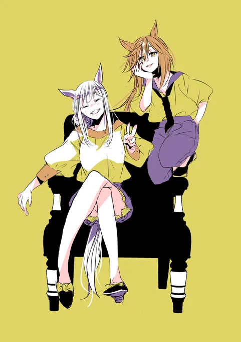 ゴルシとステゴ(ジャーニー&amp;オル、フェスタ&amp;メノの続き)
