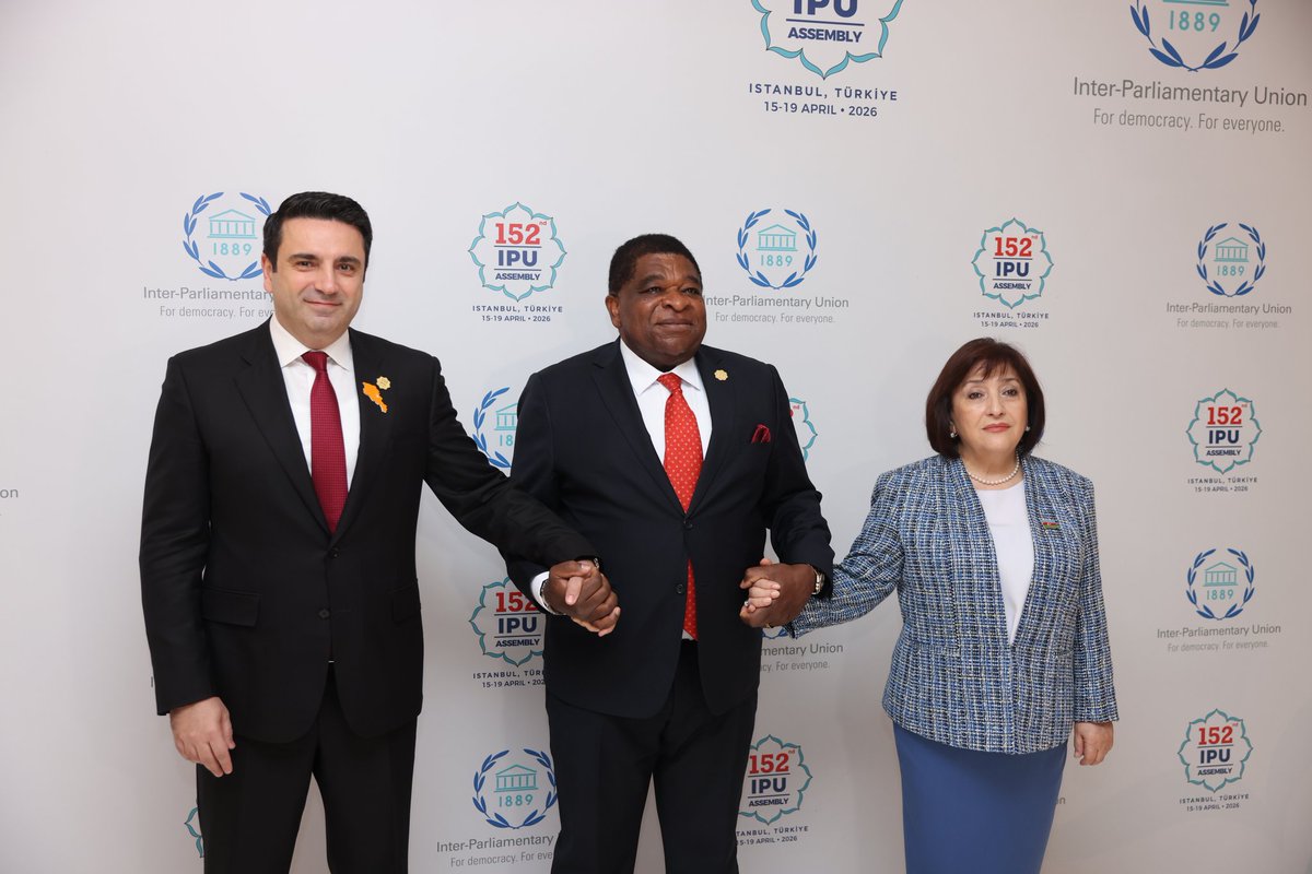alensimonyan's tweet image. 🇦🇲🇦🇿
On 17 April 2026, on the sidelines of the #IPU152 in #Istanbul, I met with @Speaker_Az Ms. Sahiba Gafarova.
We noted with satisfaction the recent progress in the normalization of relations between our countries, including efforts to strengthen #peace, stability, &amp;amp; expand