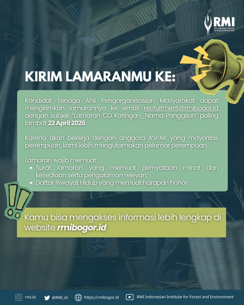 RMI-Indonesian Institute for Forest & Environment tweet media