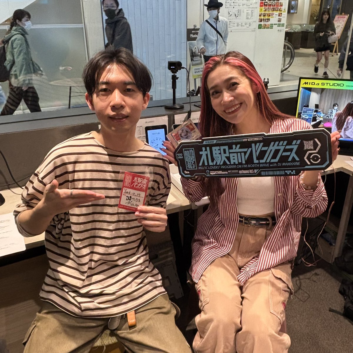 札駅前バンガーズ @FM NORTH WAVE tweet media