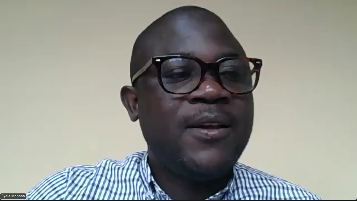 AU_ECOSOCC's tweet image. #Water and #sanitation are often treated as basic services, but their role goes much further.

Dr. @eyole_monono (Chair of the ECOSOCC Political Affairs Cluster), speaking on behalf of Mr. Kyeretwie Osei (Head of Programs at ECOSOCC) noted that they are central to #publichealth,