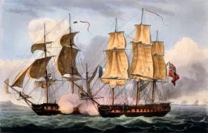morethannelson's tweet photo. In May 1798 a mis-matched engagement between the British frigate Hydra 38 and the French frigate Confiante 36 saw the latter driven ashore – she was later burned under fire by the Hydra’s lieutenants.
https://t.co/KKv2I23jL4 https://t.co/qWSUuhan91