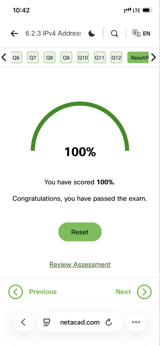 timiturn3r's tweet image. Day 35 of #100DaysOfCybersecurity

In module 6, I learned about the prefix length of an IPv4 address and ANDing to determine the network address.

@ireteeh @_DeejustDee @elormkdaniel