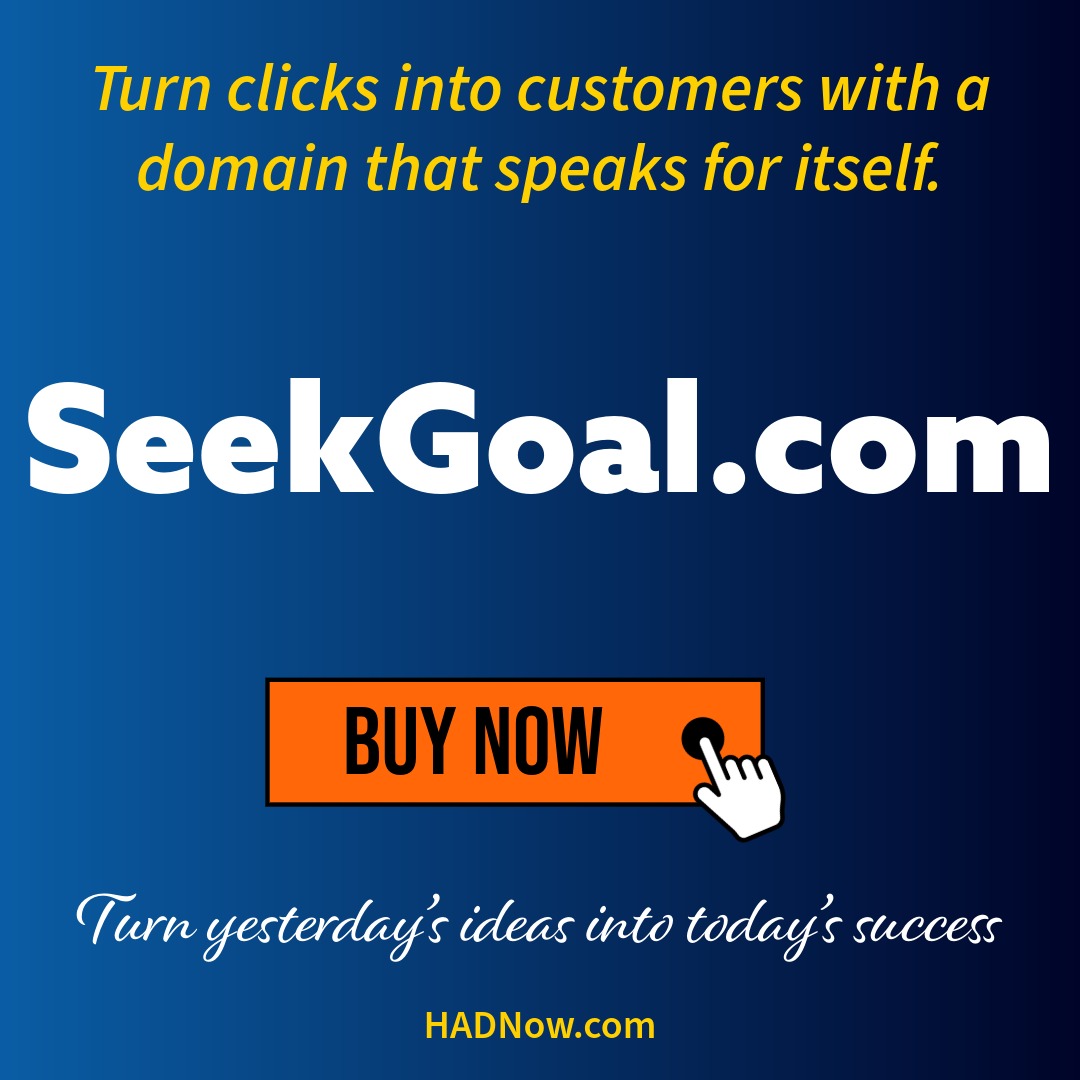 hadnow's tweet image. 🚀 SeekGoal.com Clear, motivational brand that screams purpose + action.
🔍AI-powered goal setting &amp;amp; achievement platform
🔍Personal development / habit #tracking #app
🔍Career coaching, productivity tools or vision board SaaS
#Domains #Goal #Productivity #AI #SaaS