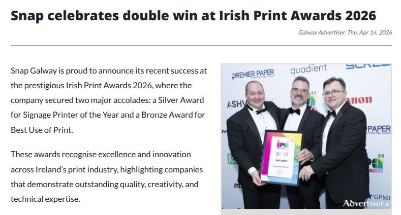 Irish Print Awards tweet media