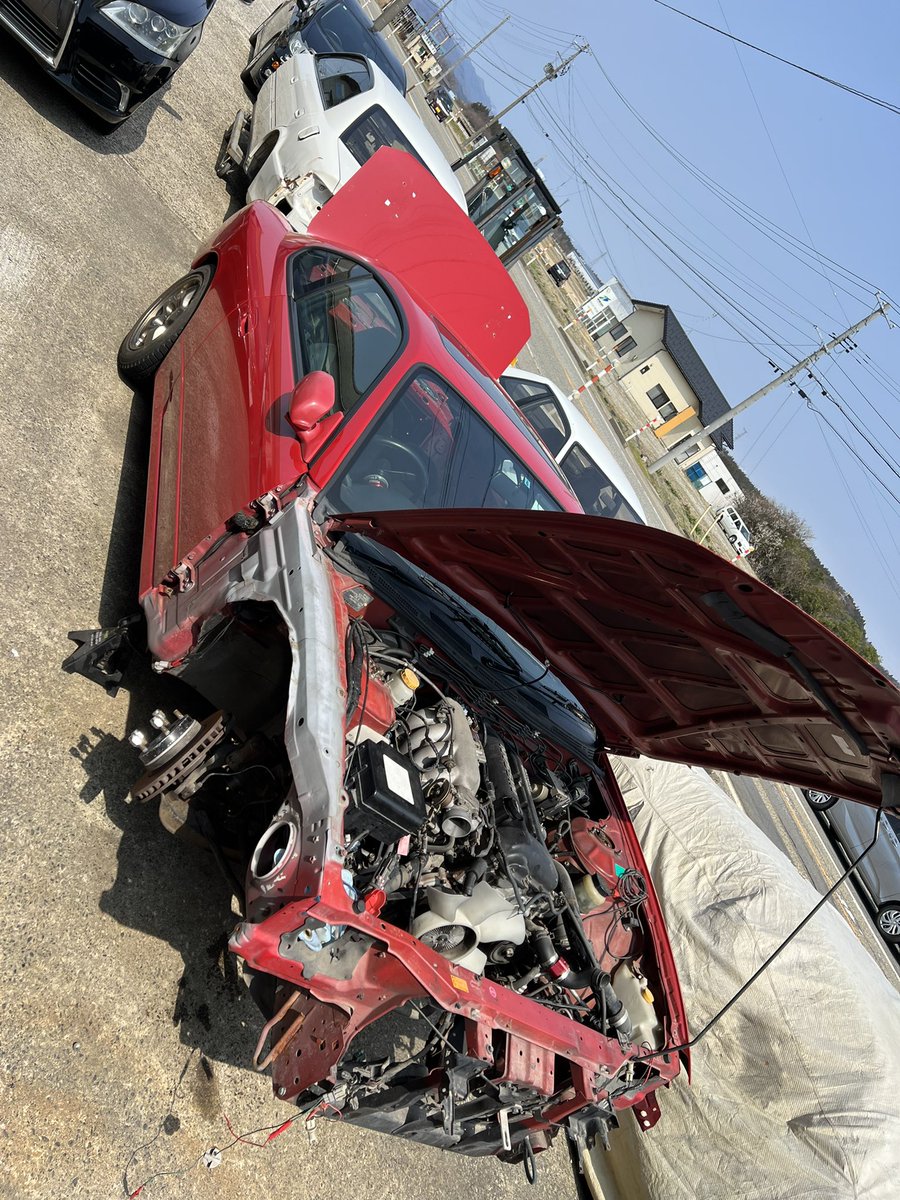 うちの適当に直そうと思った在庫車15 部品全然ないから全部つけたら