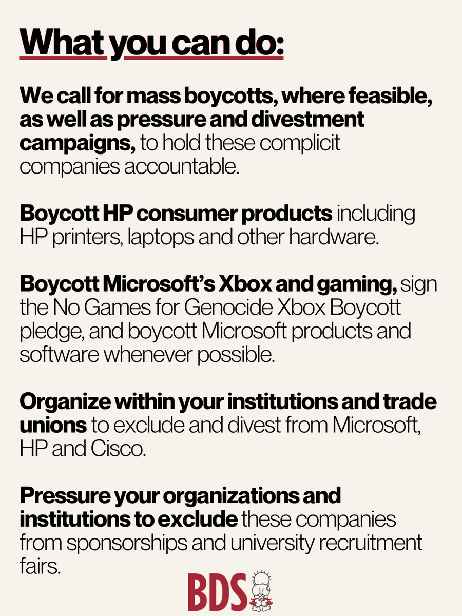 BDS movement tweet media