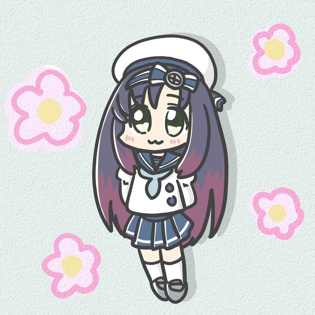 松輪(艦これ) 「マツワチャ」|フェレットさん@酒蔵05のイラスト