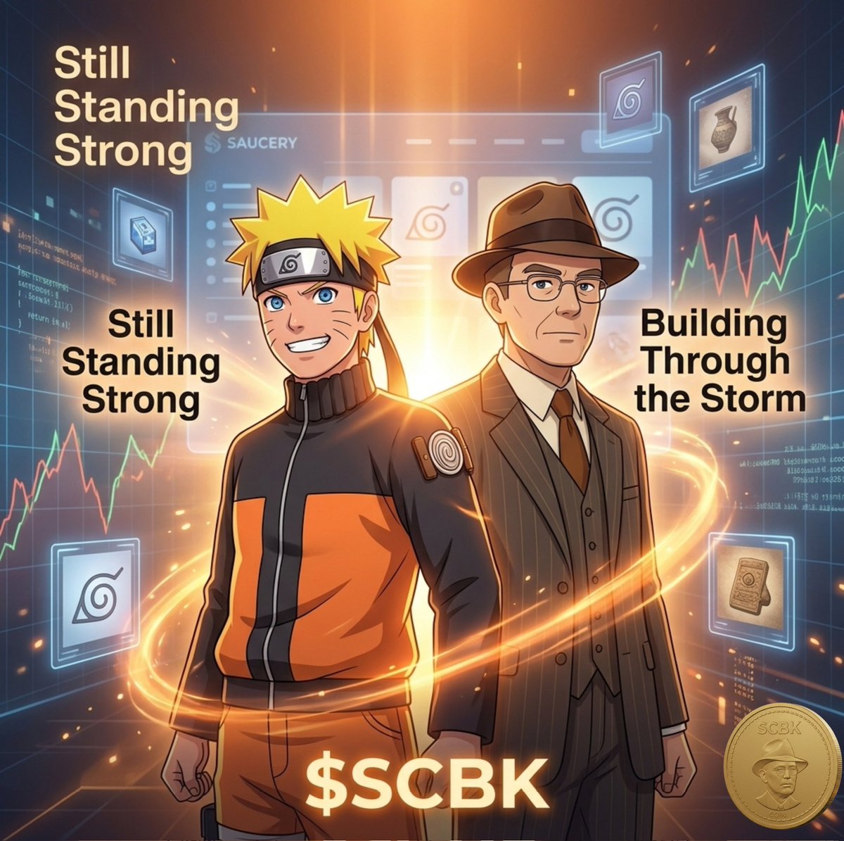 Gm CT . 
Even with the market moving up and down, Saucebook $SCBK is still standing strong.

While others slow down, we keep building. The founder <a href="/saucebook/">Mark Kelly</a> continues to support the project and back the vision, and that consistency is what keeps everything moving forward.

Don’t