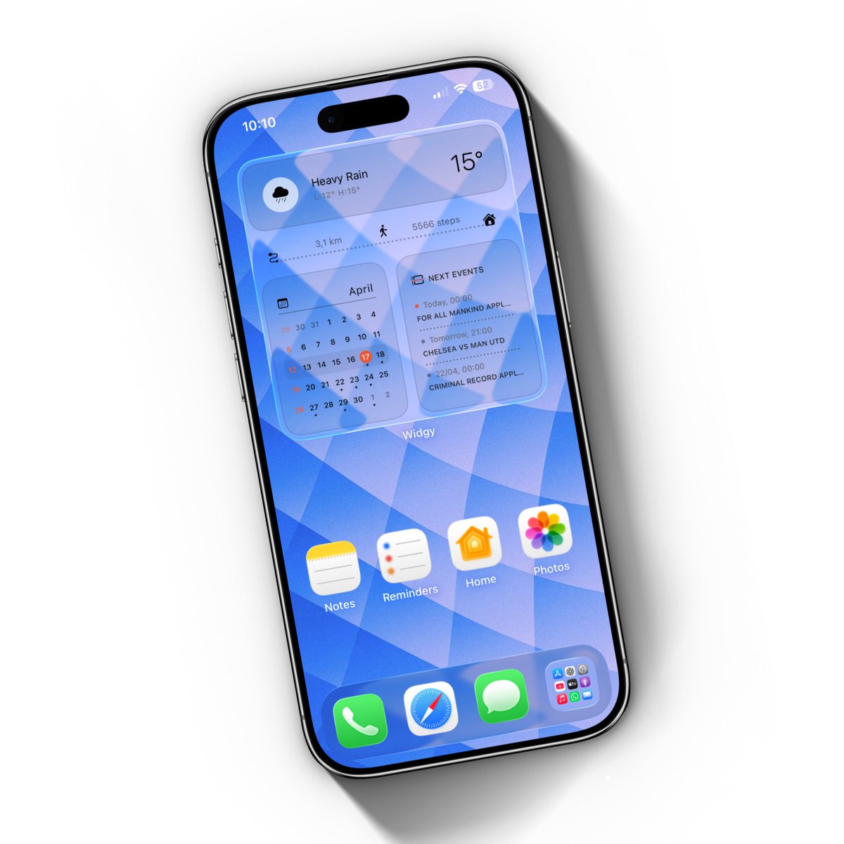 Venero_Antonio3's tweet image. Today’s setup 
#widget from Skagen pack by @Hewoood and available here ko-fi.com/s/55fae5b474
.
#mockups by @screenshot_pro 
#homescreensetup #wallpaper #ios #ios26 #Apple #iPhone