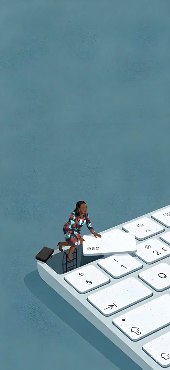 MUsikaro1's tweet photo. The "Esc" key isn't a retreat — it’s an upgrade. 

Most leaders are stuck under the keyboard, grinding through tasks. True leadership is climbing out of the hole to see the whole board.  Stop just "entering" data. Start "escaping" the noise.  

Ready to lead higher? Let’s talk. https://t.co/RfAOguNH9C