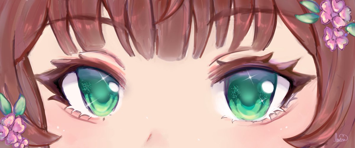 _L0u1sa's tweet photo. Eye banner comm on VGen 🌸

Thank you so much! 

#Vgencomms #artmoots https://t.co/jvp5UTgOTU