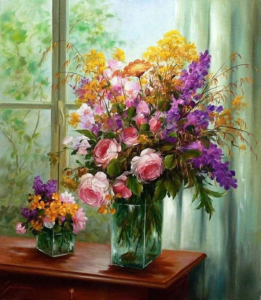 RazaneRayan1412's tweet photo. "Be kinder to yourself and then let your kindness flood the world."
      ~Pema Chödrön.
🎨 by Heinz Scholnhammer. https://t.co/bZpSflZmIe