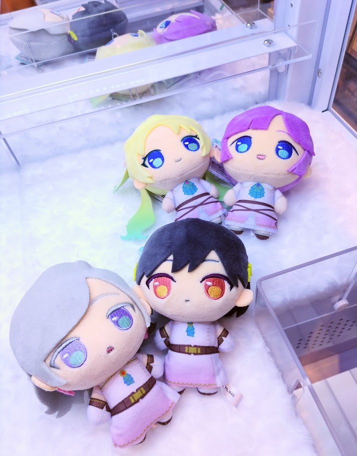 🕹️金沢ゲーマーズでクレーン筐体稼働🎊

ラブライブ
🪷蓮ノ空女学院スクールアイドルクラブ🪷
💗ぷちっしゅ❣

スリーズブーケ・DOLLCHESTRAは4月24日より、
みらくらぱーく！・Edel Noteは5月中に稼働予定です！
#lovelive #蓮ノ空