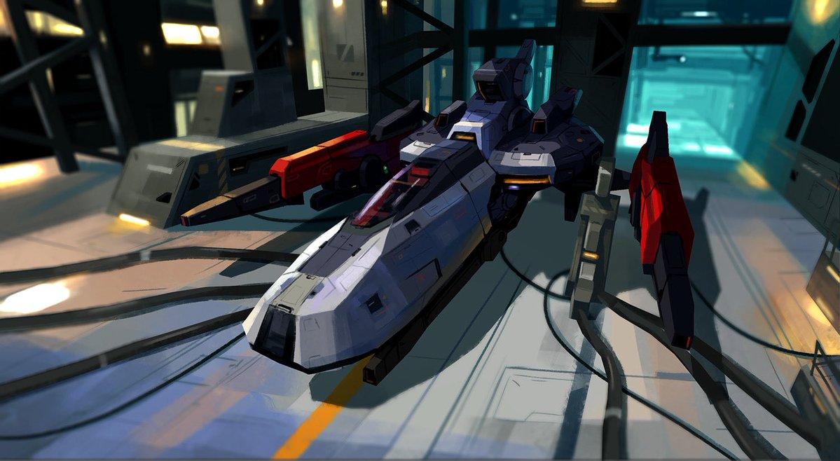 メカとか無性に描きたくなる時がある。随分前に依頼されたイラストの習作用に描いたヤツ。簡易に3Dモデル作成してレタッチでディテールを埋めていく作業がプラモのような、写経のような感覚で楽しい。
僕の作品が好きな人達には全く需要が無いけど。でもこんなのも好き。
#サンダーフォース