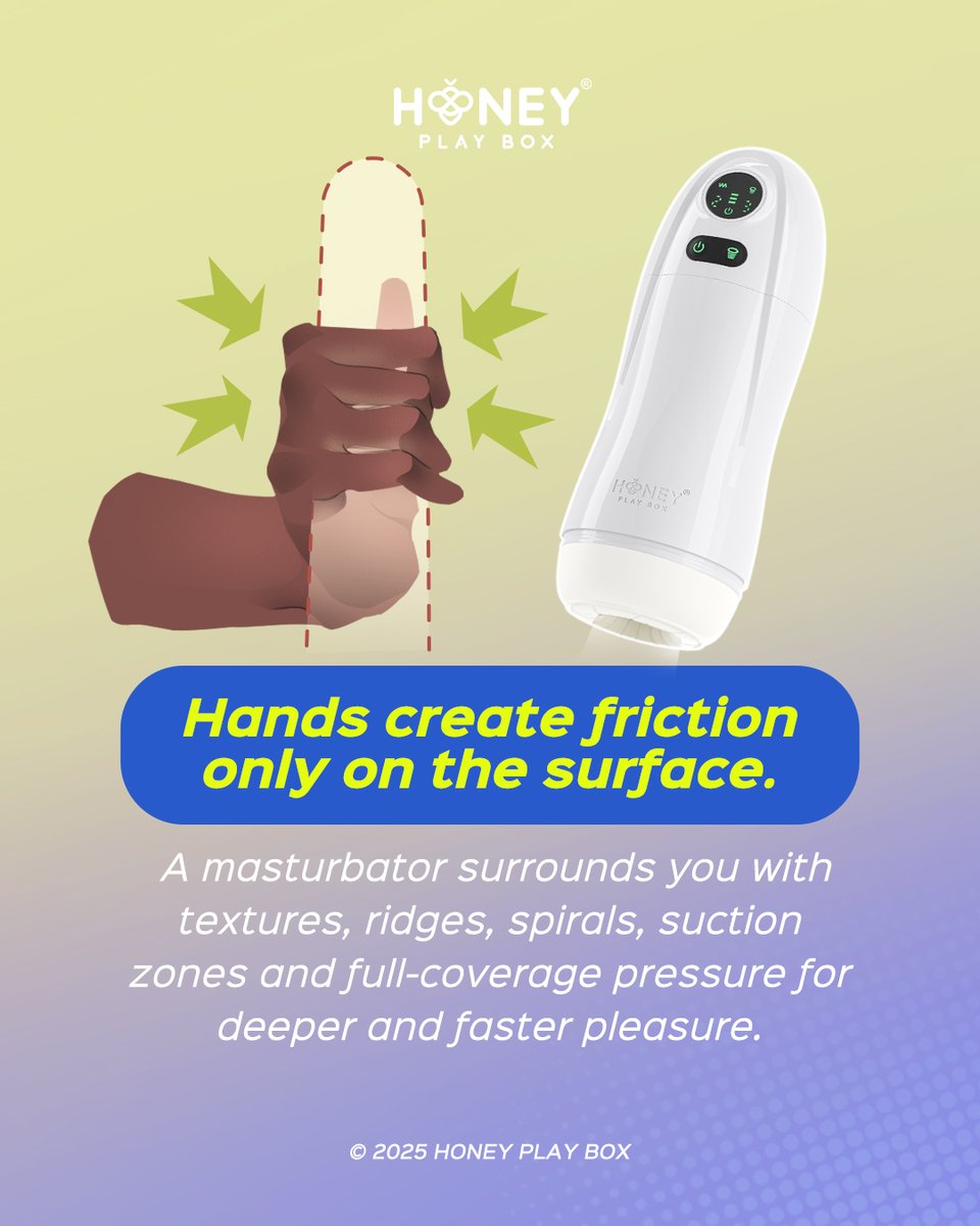 HoneyPlayBox's tweet image. Hand vs Toy 👀
Which feels better?

#sextoys #masturbation #solo