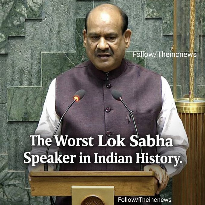 Om Birla is “The Worst Lok Sabha Speaker in Indian History.

○ Yes, I agree
○ No, I disagree

Follow and share your opinion clearly.