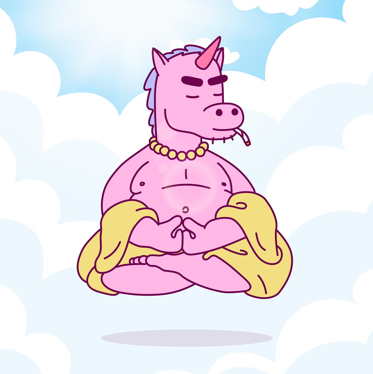 GM Unis, take a long breath, feel the Universe.