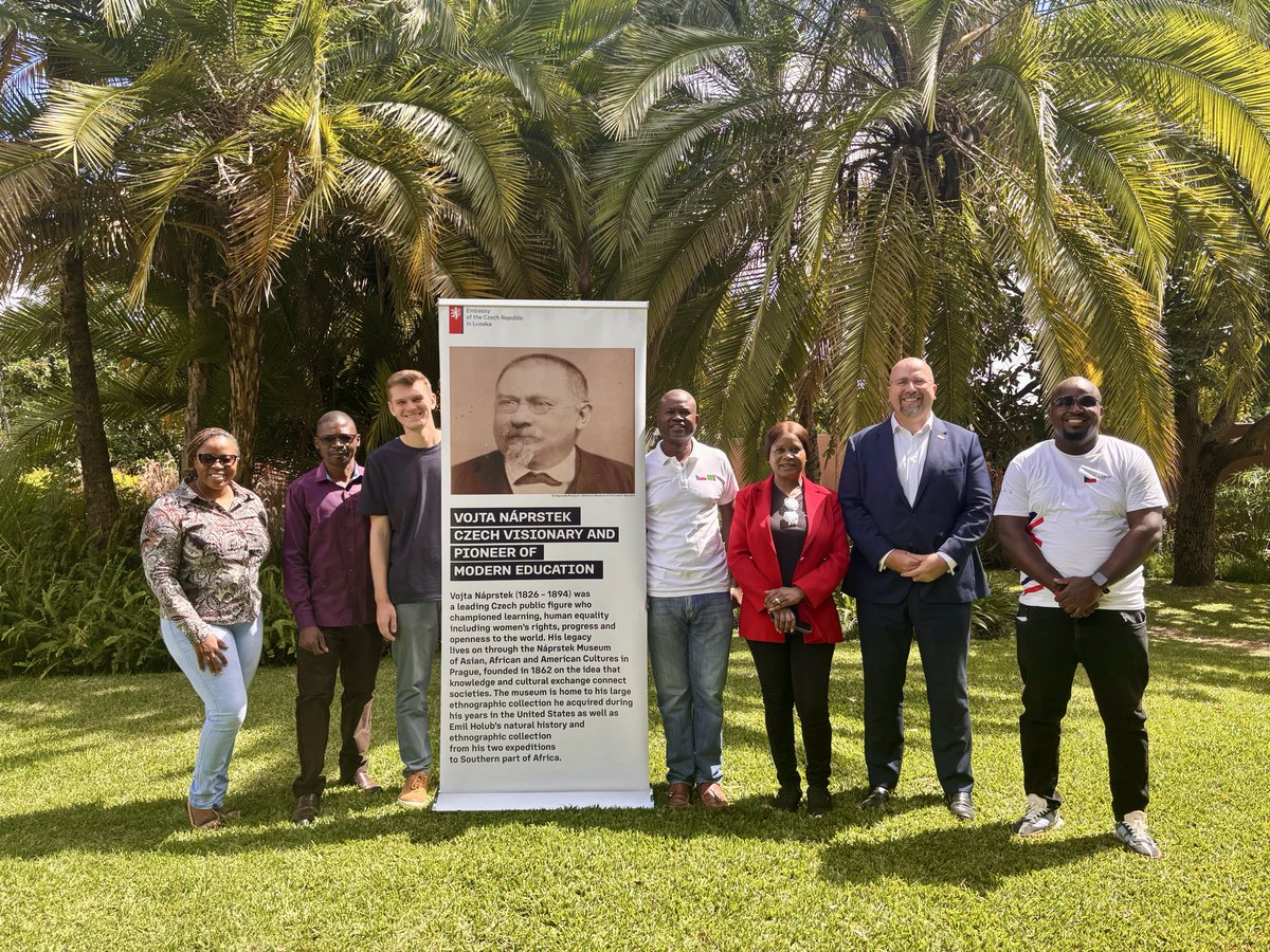 CZinLusaka's tweet image. 1/
Today, we commemorate the 200th anniversary of the birth of Vojta Náprstek 🇨🇿
A Czech visionary, reformer, and pioneer of modern education, he championed learning, human equality, including women’s rights, and openness to the world.
#VojtaNaprstek #Czechia