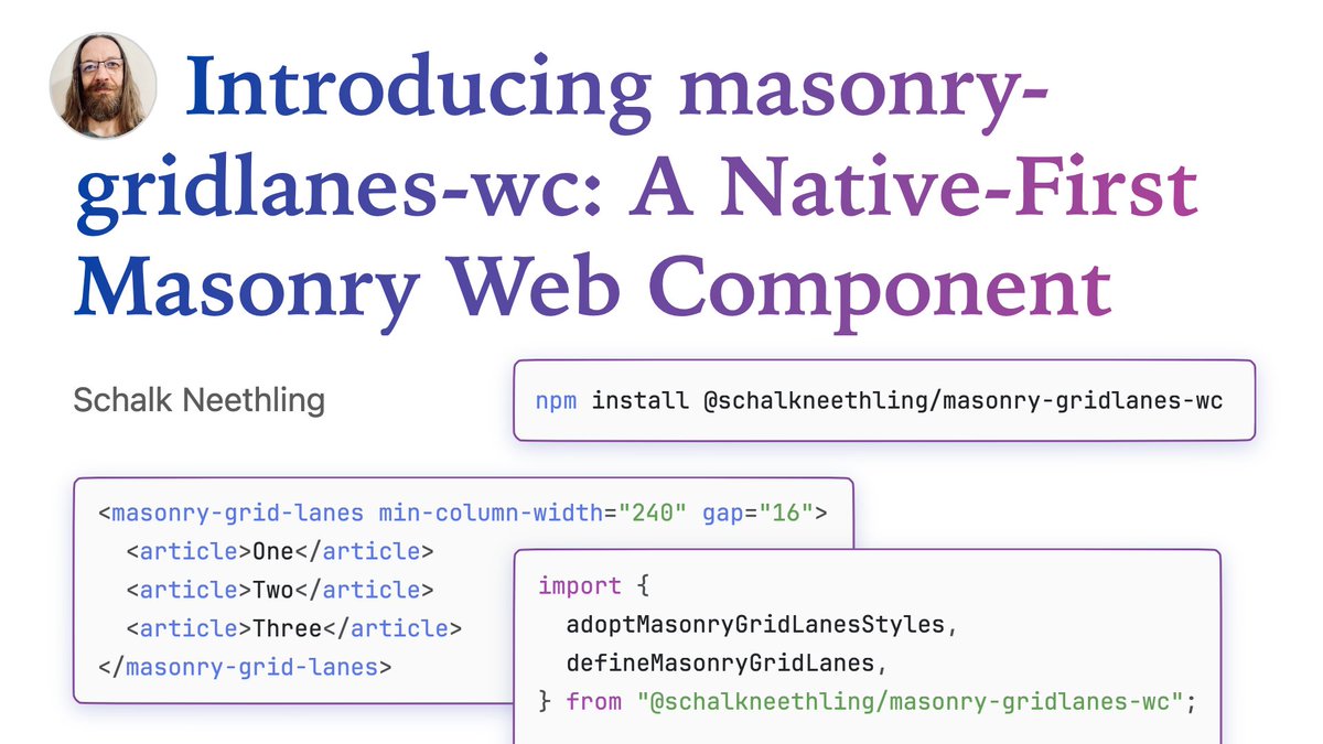 Web Standards tweet media