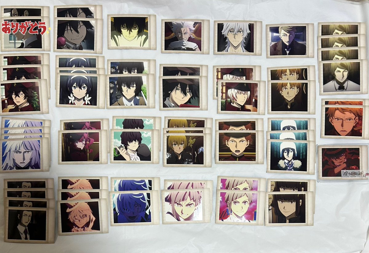 429102l's tweet photo. 【交換・譲渡】文豪ストレイドッグス 文スト ぱしゃこれ 第4弾 

求 なかはら又は90/枚➕送料
譲他キ��ラ
ならべく交換優先です。
お気軽にお声掛けください🙇🏻‍♀️ https://t.co/XRA8pLQle1