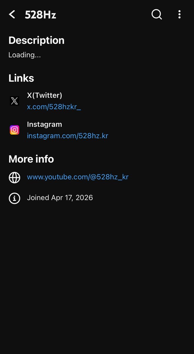 mydef_mysoul's tweet image. 528Hzkr has officially launched its YouTube channel.

Please subscribe to support future projects and activities.

528Hz
🔗youtube.com/@528hz_kr
@528hzkr_ @defjaybkr 
#528hzkr #JAYB #Def.