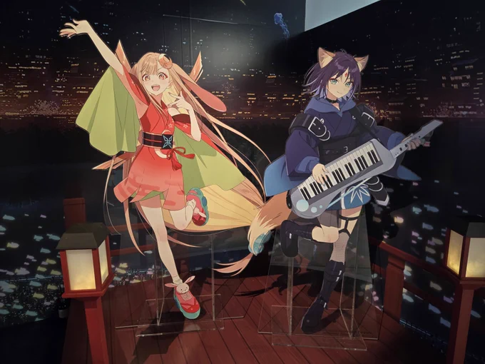 #超かぐや姫 の韓国ポップアップストア、入れました! 見どころ満載で凄くよきかな〜!