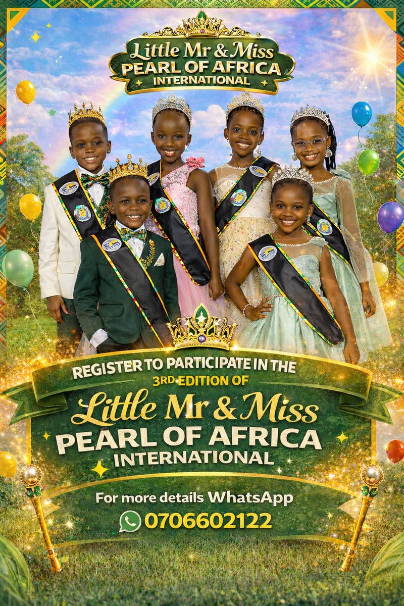 Little Mr & Miss Pearl Of Africa tweet media