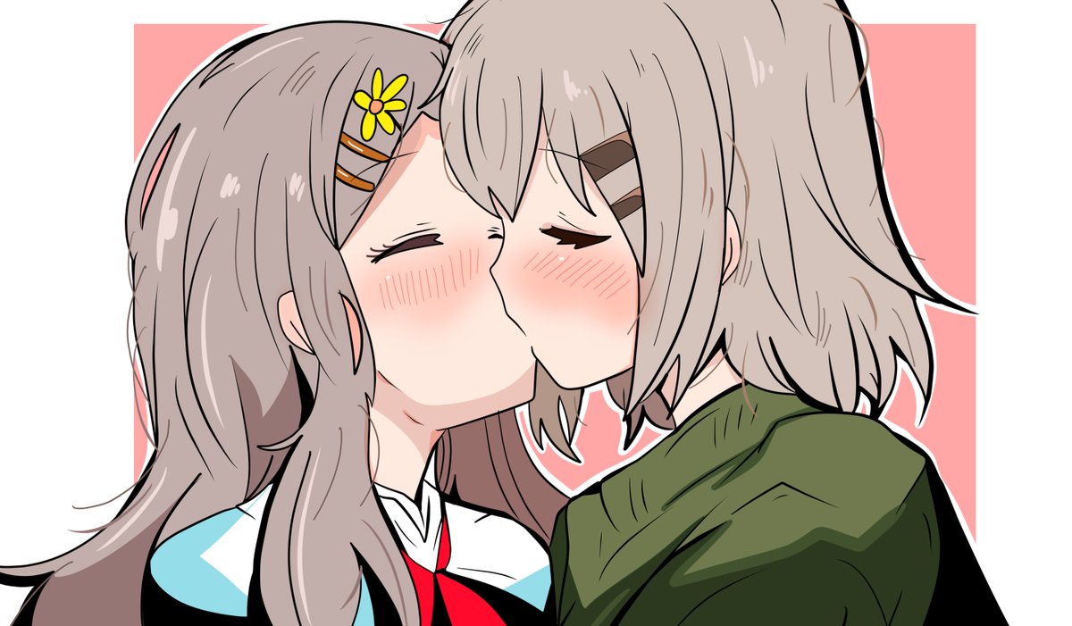 １億年ぶりにあおここの絵を描きました。わぁい百合。伊東百合大好き。＃ヤマノススメ