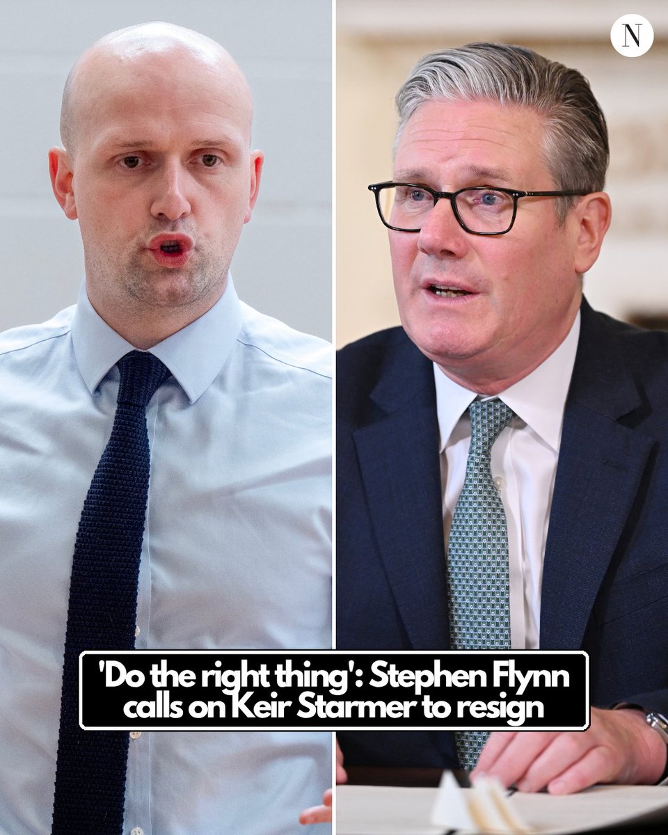 NEW: Stephen Flynn has called on the Prime Minister to 'do the right thing' and resign

Keir Starmer is facing more pressure to quit after it was revealed that the Foreign Office overruled a recommendation not to clear Peter Mandelson to be the UK ambassador to the US