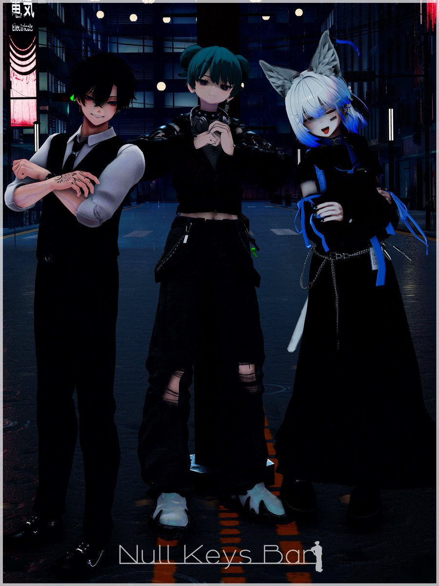 NullKeysBar's tweet photo. この度、ダーツを取り扱うVRCイベント6団体による
VRCダーツ【定期イベント対抗戦】への参戦が決定いたしました。

メンバーは、Null Keys Barキャストより
ぬる・しらぼし、そしてNull Keysからりみむんの計3名となります。

リーグ戦の実施日につきましては、
Null Keys Barグループインスタンスにて開催される日もございますので、お時間のご都合が合う方は現地での観戦も可能です。

また、勝敗結果は下記【VRCダーツポータル】よりご確認いただけます。

https://t.co/ogzAWJVwfR

皆様の応援、何卒よろしくお願いいたします。

#NKsBar
#VRChat