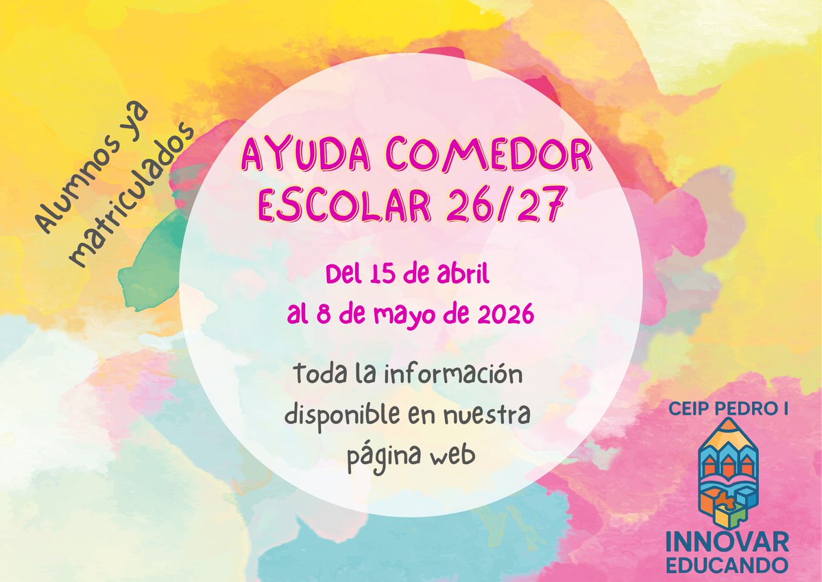 CEIP PEDRO I tweet media