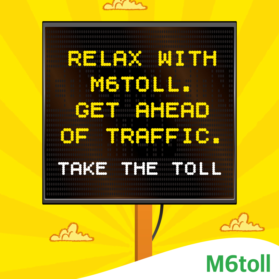 M6tollRoad's tweet image. 🚧 M42 delays slowing you down?
🛣️ Get ahead of the queues and stay on track

Whether it’s a big event or a business meeting, skip the stress and arrive relaxed.

#M6toll #M42