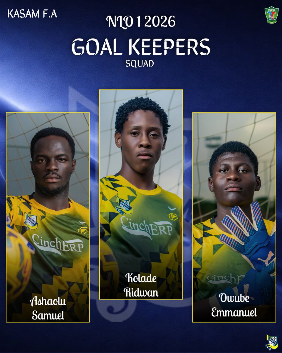 Kasam_FA's tweet photo. Here is our registered squad for NLO26

#KASAMFA #NLO26 https://t.co/w4JD2gz5Hy