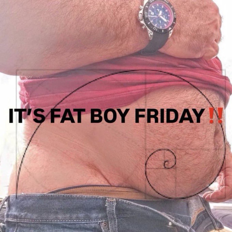 micomeu's tweet image. FAT Boy Friday 😏