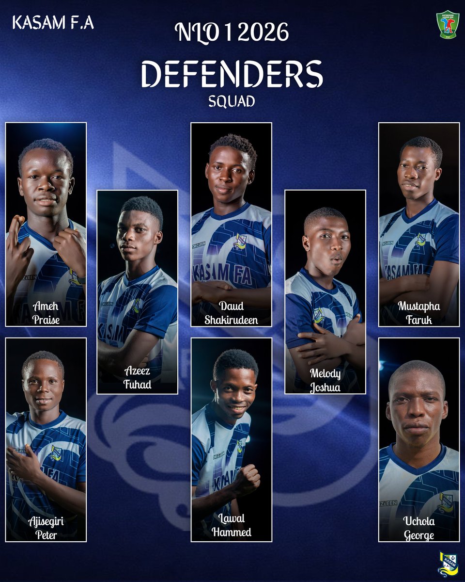 Kasam_FA's tweet photo. Here is our registered squad for NLO26

#KASAMFA #NLO26 https://t.co/w4JD2gz5Hy
