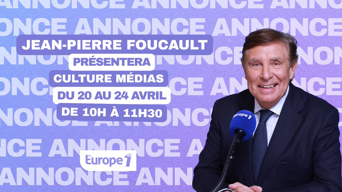 Europe 1 Service Presse tweet media