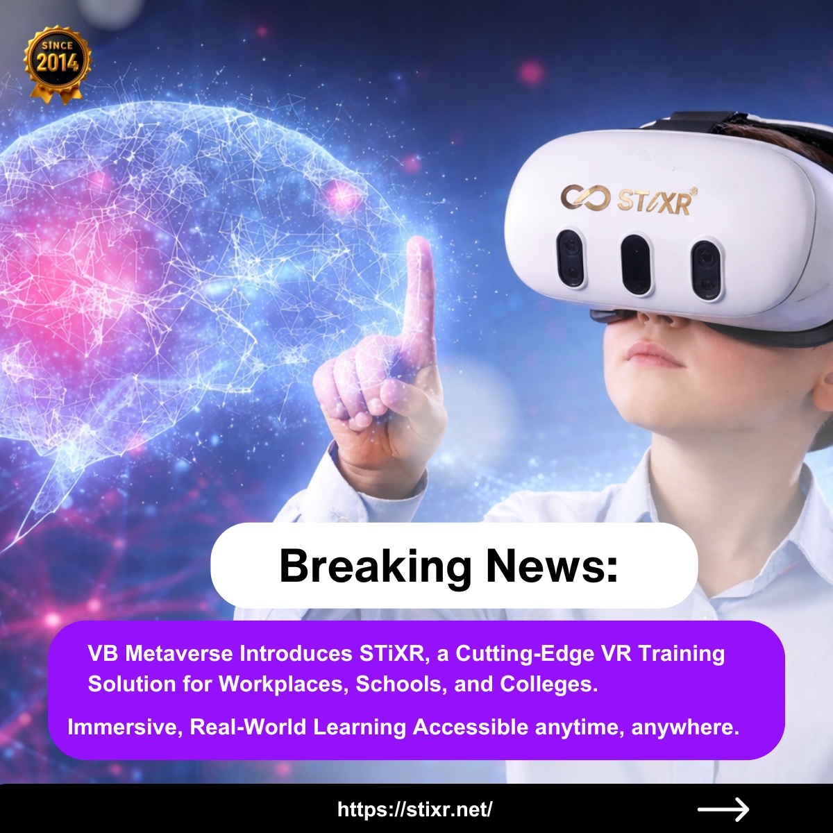 TheGroupVB's tweet image. Immersive, real-world learning anytime, anywhere.
Step into the future with VR-powered experiences that transform how you learn and grow.
stixr.net
#VBGroup #StiXR #VR #VRTraining #VRLearning #ImmersiveTech #FutureOfEducation #EdTech #VirtualReality #VRExperience