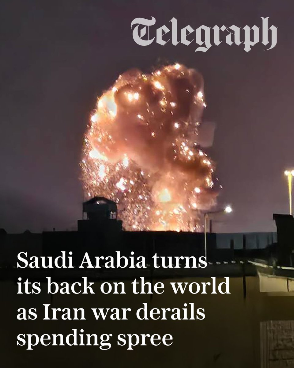 🔴 Riyadh’s shifting economic model will squeeze the petrodollars buoying global markets

🔗 telegraph.co.uk/business/2026/…