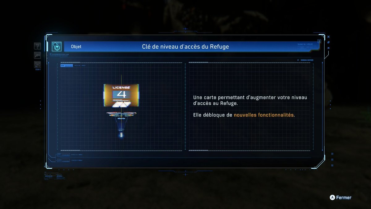 Attention tweet de beauf : en bon français j'étais plein d'espoir quand j'ai débloqué la licence 4 du Refuge dans Pragmata. Malheureusement, ça n'ajoute pas de bar au Refuge 🥲