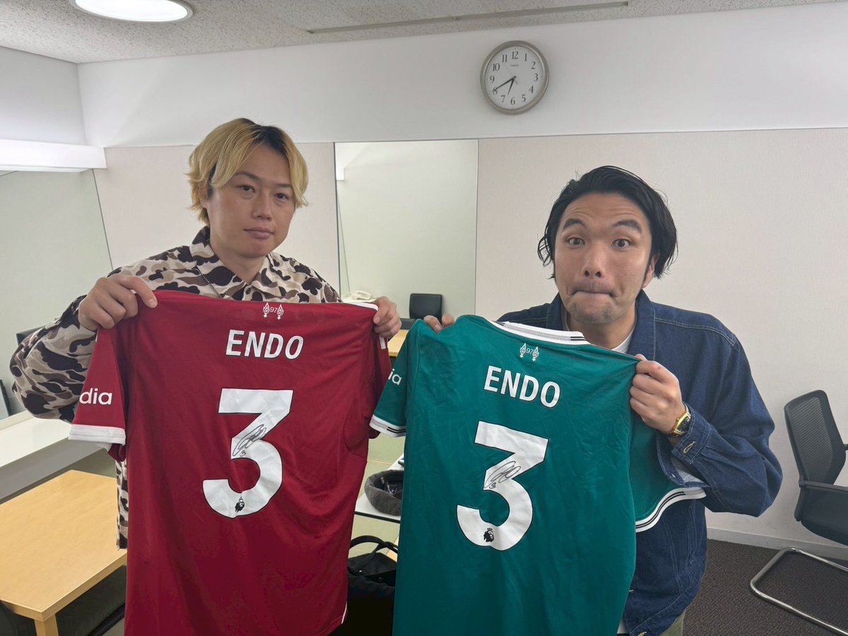 ご縁があって…✨ リヴァプールの日本代表キャプテン🇯🇵 遠藤航選手