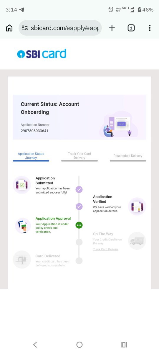 BilaspurihaAtul's tweet photo. @SBICard_Connect  @OfficialSBICare
@TheOfficialSBI
सर/ मैम 
1 महीना पहले क्रेडिट कार्ड के लिए अप्लाई किया था। 
कार्ड अभी तक आया नहीं है, लेकिन बिल आ गया है। 

कार्ड कब तक आएगा बताने की कृपा करेंगे?

 या अगले महीने आधार कार्ड लेकर आना है ? https://t.co/8T6tiMexd8