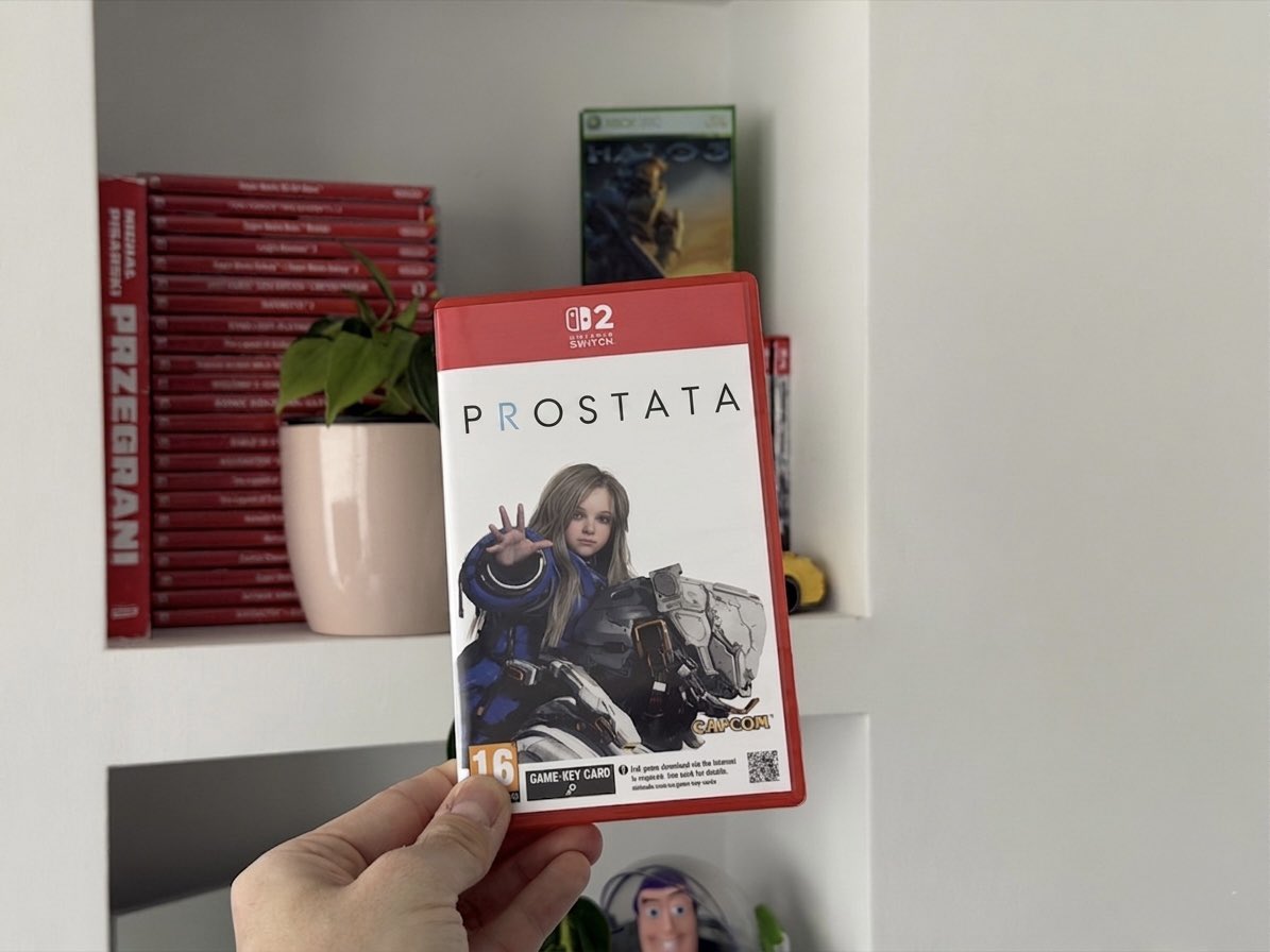 nieantyfan's tweet image. Żona kazała mi zbadać prostatę. 
@FakesForge dobrze kliknąłem? 

#Pragmata #Capcom