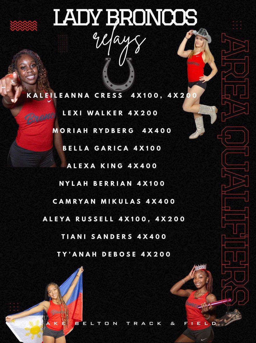 lakebroncotrack's tweet photo. MEET DAY. Good luck to our girls as they look to compete hard today and punch their ticket in the Area Championships! #SurviveAndAdvance #ChampionshipSeason https://t.co/jfswcuTlJ0