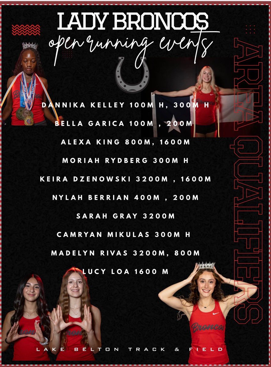 lakebroncotrack's tweet photo. MEET DAY. Good luck to our girls as they look to compete hard today and punch their ticket in the Area Championships! #SurviveAndAdvance #ChampionshipSeason https://t.co/jfswcuTlJ0