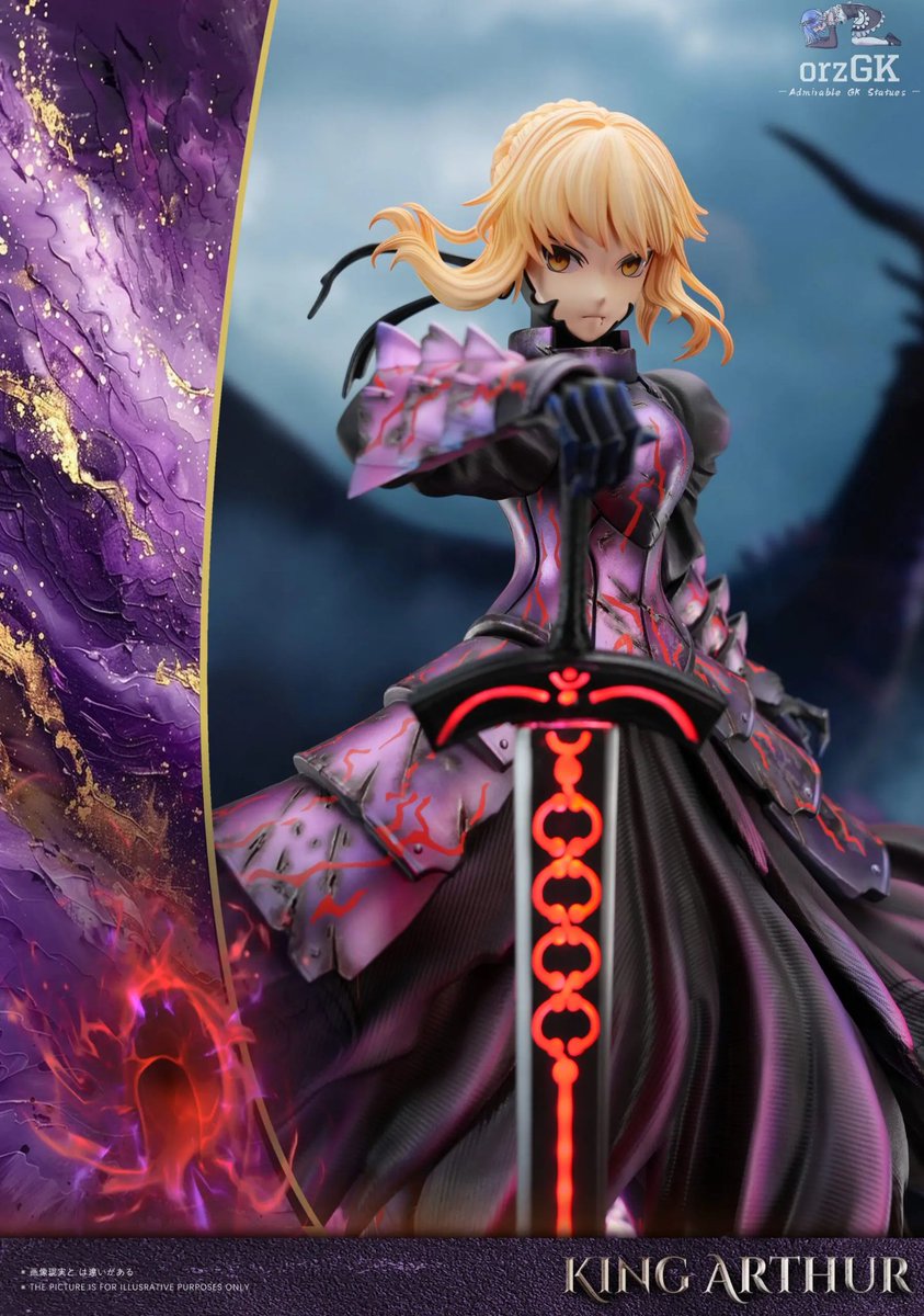 EXkurogane's tweet image. [3rd Party] RAVEN Studio X STRAY Studio 1/4 Fate Stay Night Saber Alter. Preorder: orzgk.com/product/raven-… 
USD $382 - $771. Release date TBA.

#saber #saberalter #animefigure