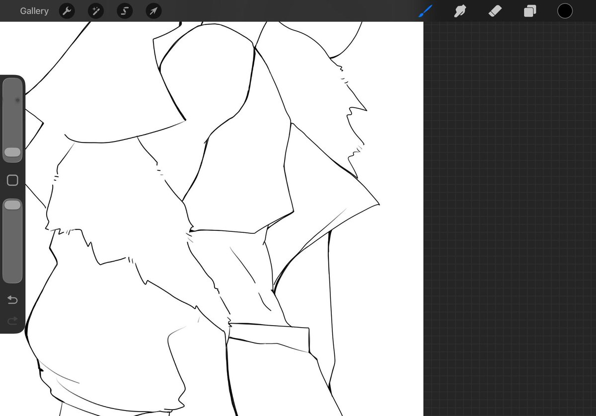 new art wip?!! who this??