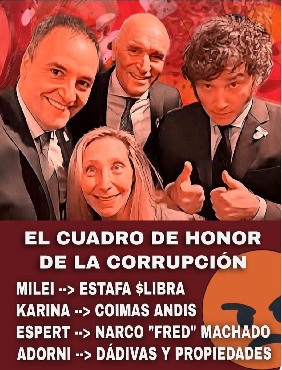 <a href="/NickyMarquez1/">Nicolás Márquez</a> <a href="/madorni/">Manuel Adorni</a> La película se llama
¡BANDA MARGINAL DE LADRONES!